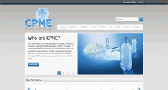 Desktop Screenshot of cpme-pet.org